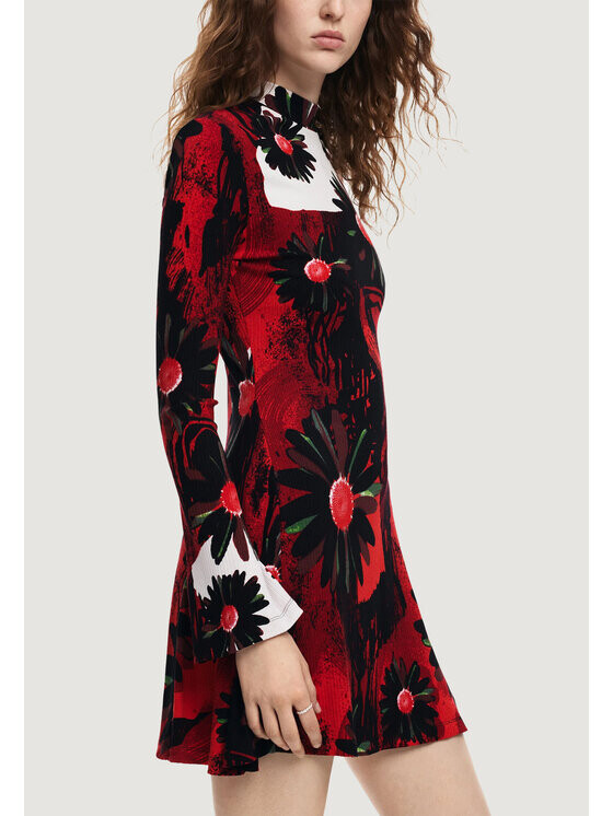 

Платье стандартного кроя Desigual, красный