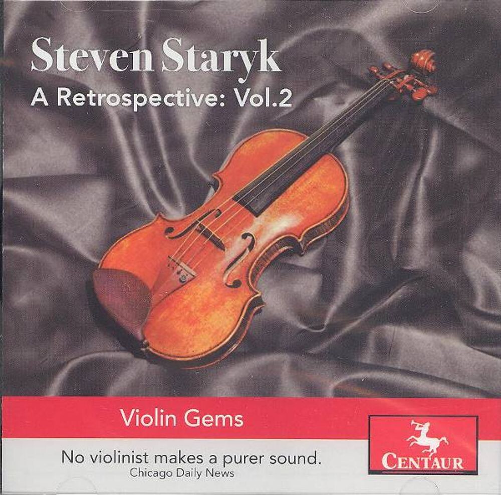 

Диск CD A Retrospective: Vol. 2 - Steven Staryk