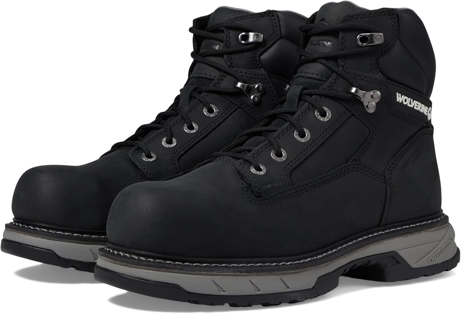 

Мужские ботинки Wolverine, ботинки ReForce EnergyBound CarbonMax высотой 15 см, черный