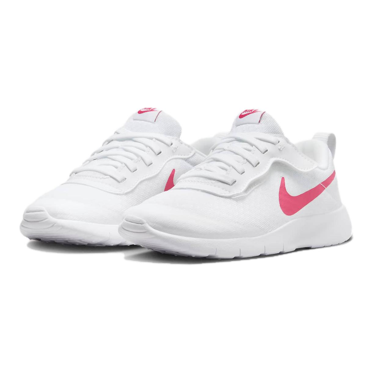 Nike Tanjun EasyOn Дышащие и износостойкие низкие повседневные кроссовки для детей Белый Красный — фото 3