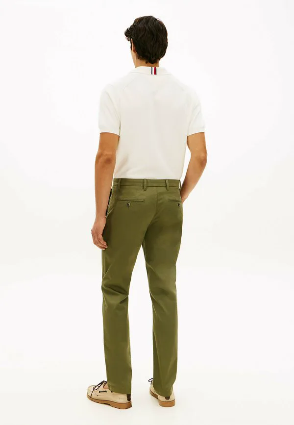 Брюки-Чиносы прямого кроя denton с текстурированным принтом Tommy Hilfiger, Dark Artichoke — фото 3