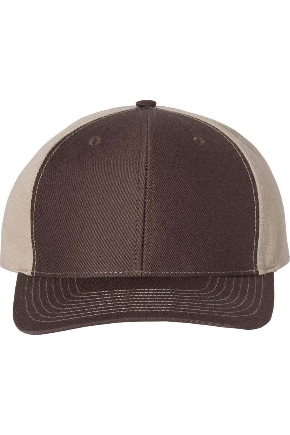 

Кепка дальнобойщика Richardson Twill Back, коричневый/хаки