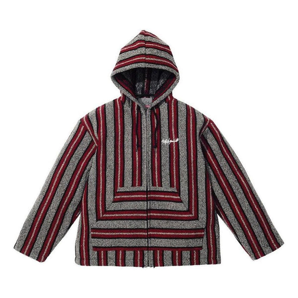 

Куртка x yohji yamamoto baja jacket 'grey burgundy' Supreme, серый