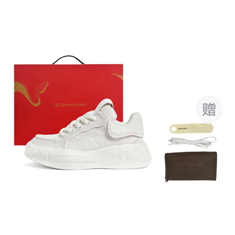 

Whirlwind Ice Cream Стильные скейтерские кроссовки мужские белые BOSSSUNWEN, белый/лимитированный бокс (подарок включен)