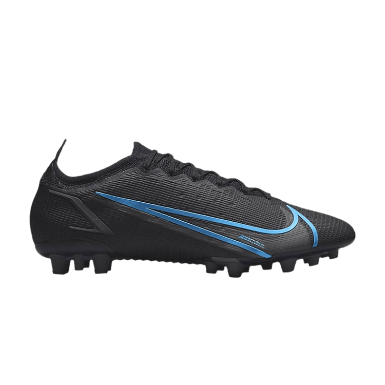 

Бутсы Nike Mercurial Vapor 14 Elite AG 'Black Photo Blue', черный