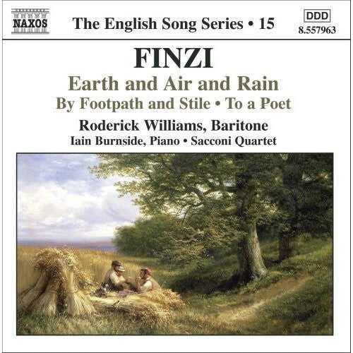 

CD диск Finzi / Williams / Burnside / Sacconi Quartet: Earth & Air & Rain