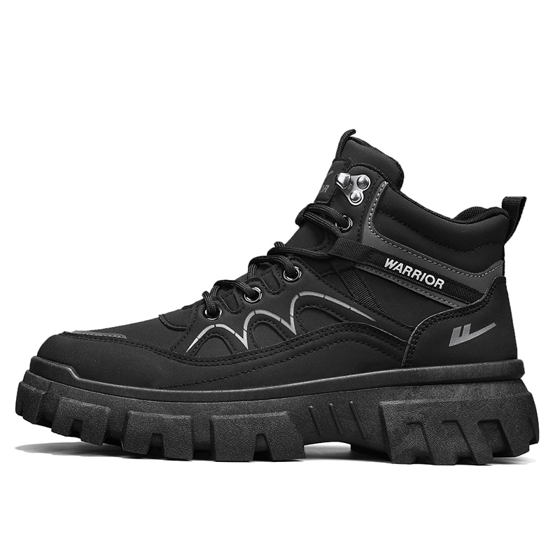 

Мужские ботинки Martin длиной до щиколотки WARRIOR, Black Gray