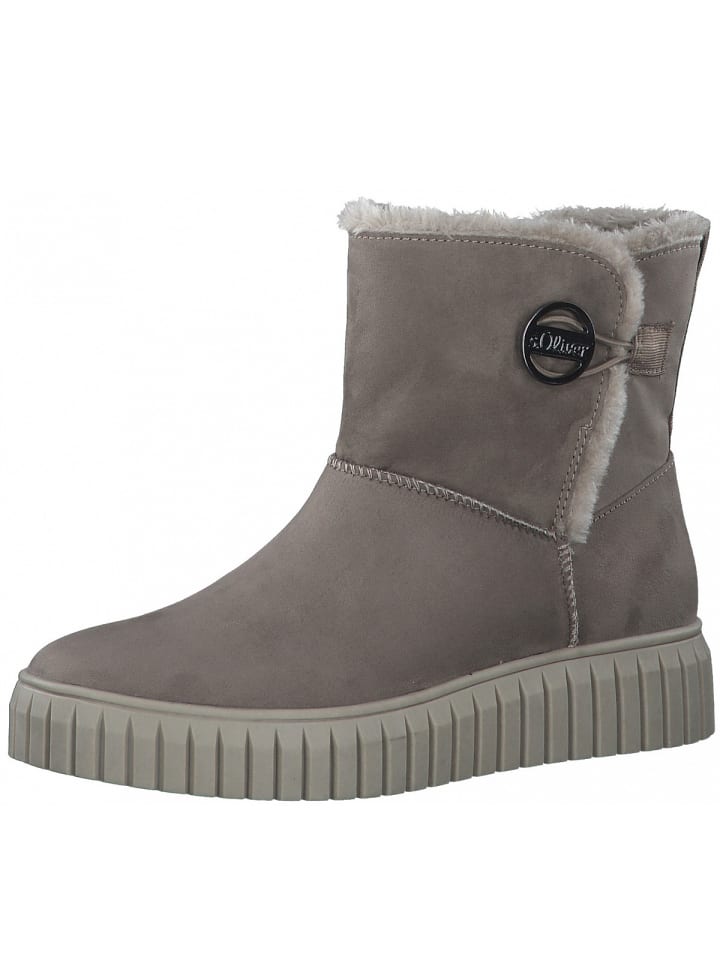 Сапоги S. Oliver Kurzstiefel S. Oliver, бежевый