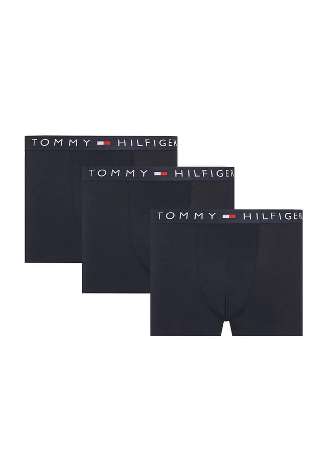 

Оригинальные брюки комплект из 3 шт. пояс с логотипом Tommy Hilfiger, синий