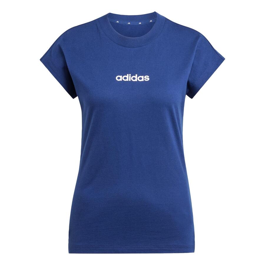ADIDAS Футболка Essentials Linear из хлопка — фото 2