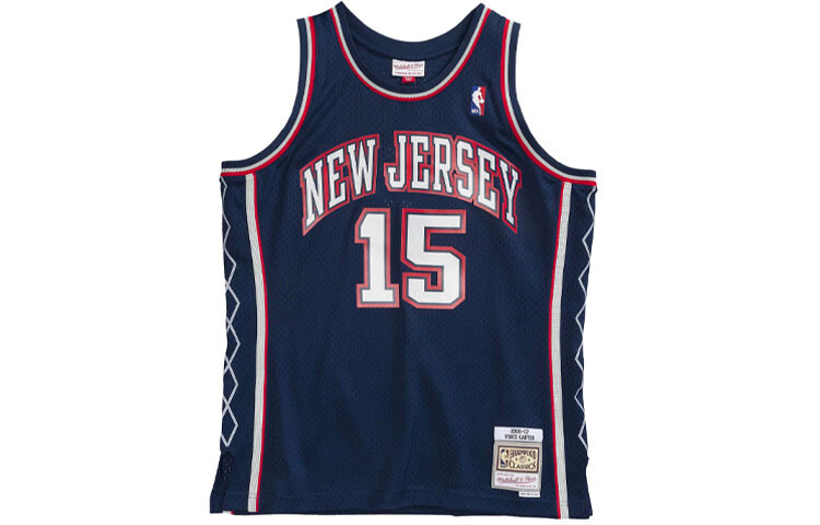 

Мужские баскетбольные майки Mitchell & Ness, темно-синий