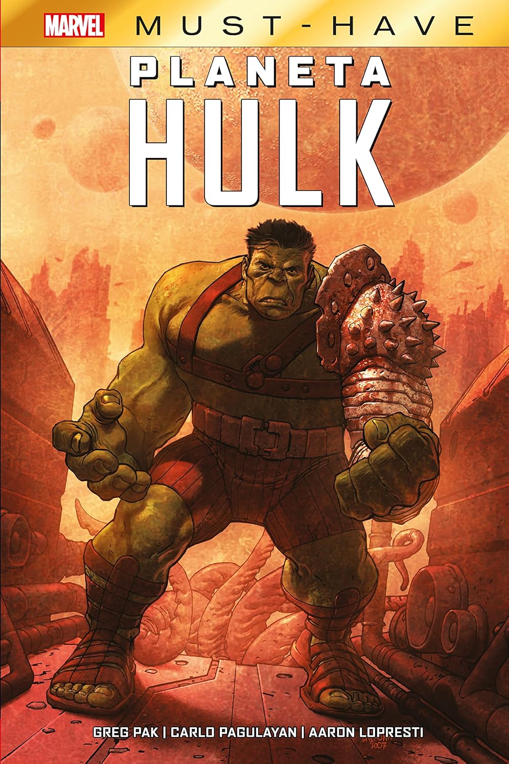 

Marvel must have el increíble hulk. planeta hulk (PANINI ESPAÑA S.A.)