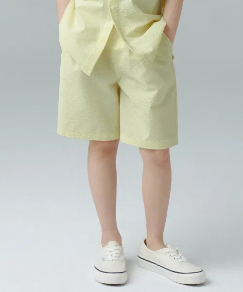 Детские шорты MUSINSA STANDARD KIDS широкие с резинкой