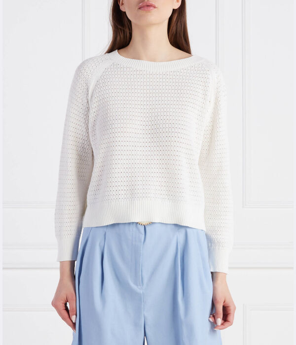 

Свитер лилия Regular fit Marella, белый