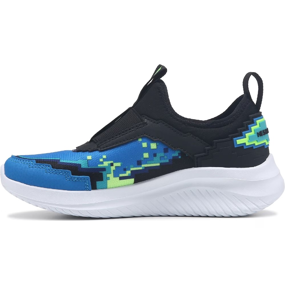 Детские кроссовки ultra flex megacraft для маленьких/больших детей Skechers, blue/green — фото 3