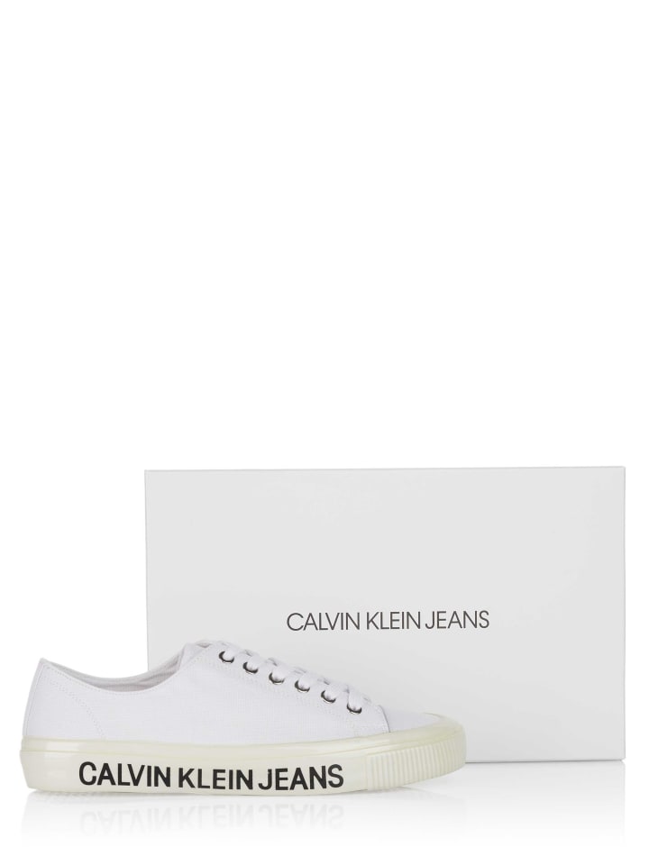 Низкие кроссовки Calvin Klein, белый — фото 4
