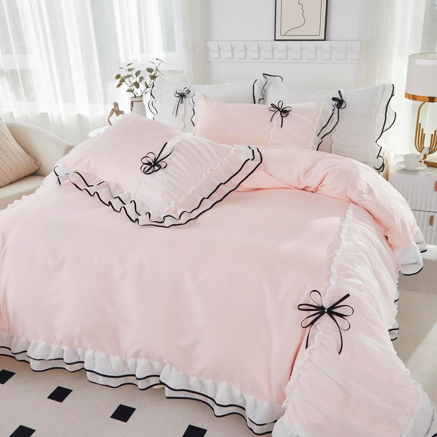 

Розовый пододеяльник в натуральную величину Lemfux, Pink