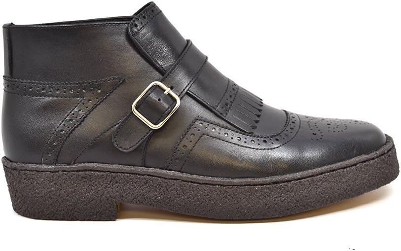 Британская коллекция - оригинальные кожаные туфли Playboy Manhattan Wingtip British Collection, черный — фото 2