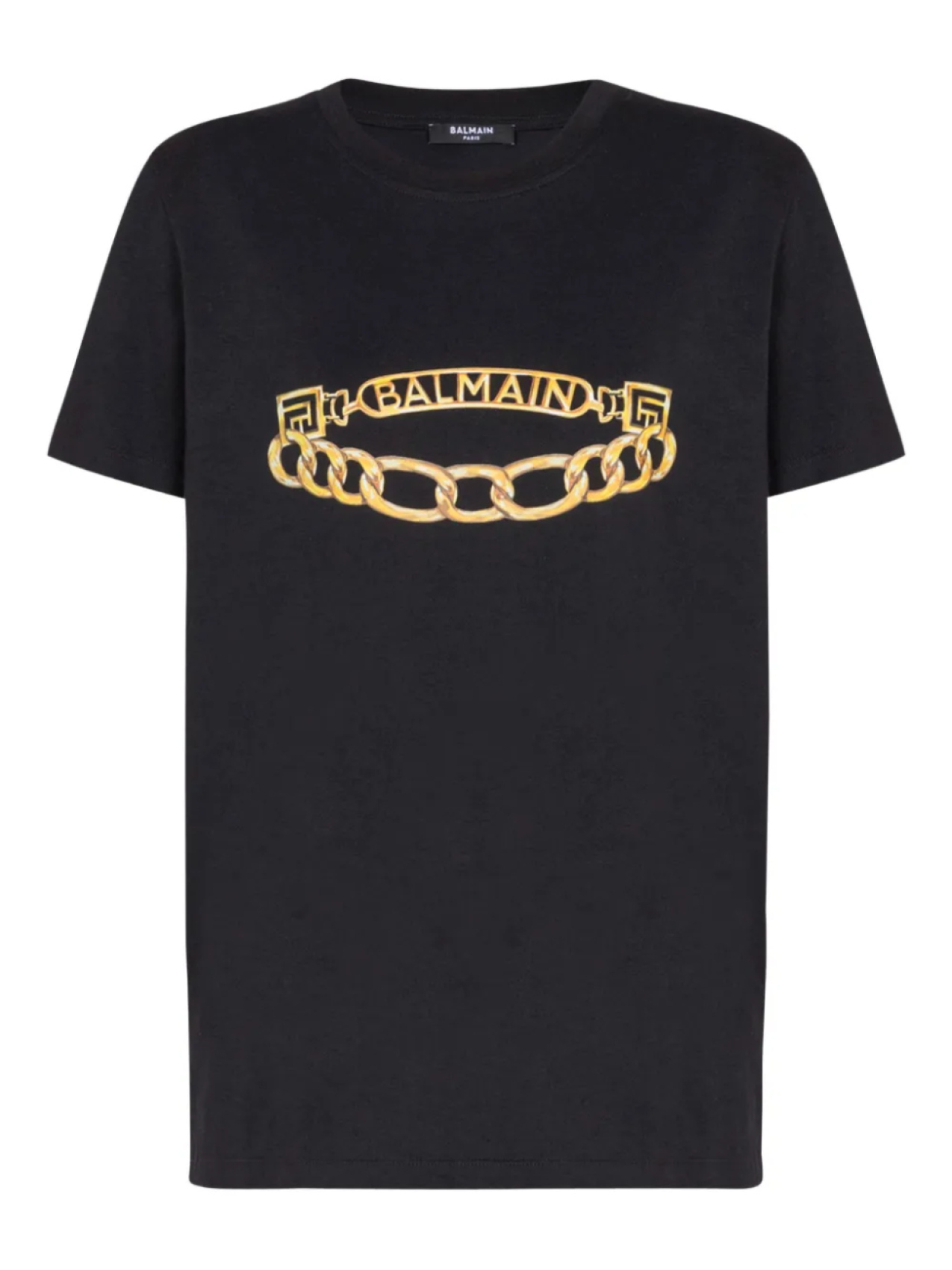 

Balmain футболка с принтом Balmain Chain, черный
