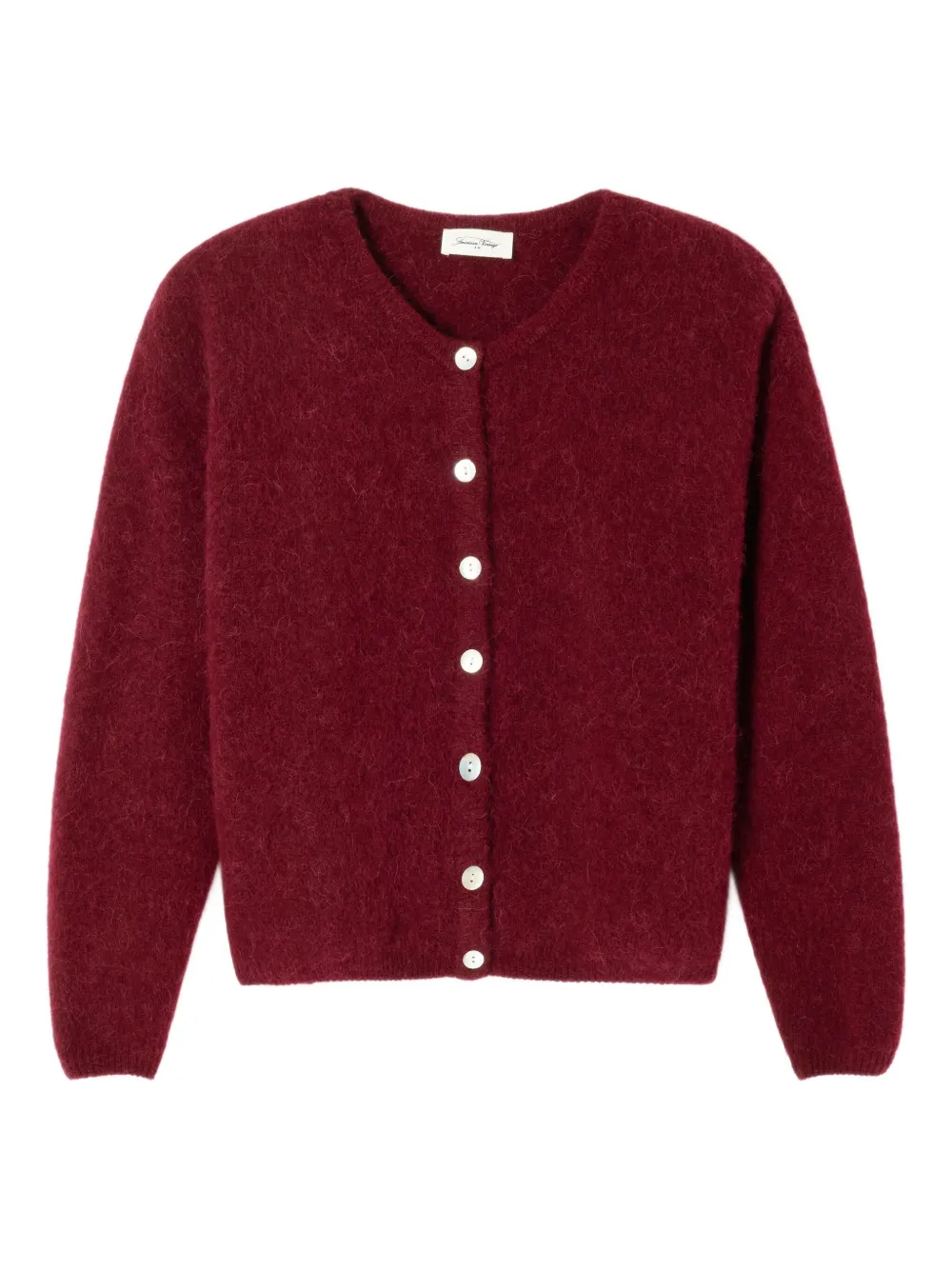 

Кардиган Vitow в рубчик American Vintage, красный