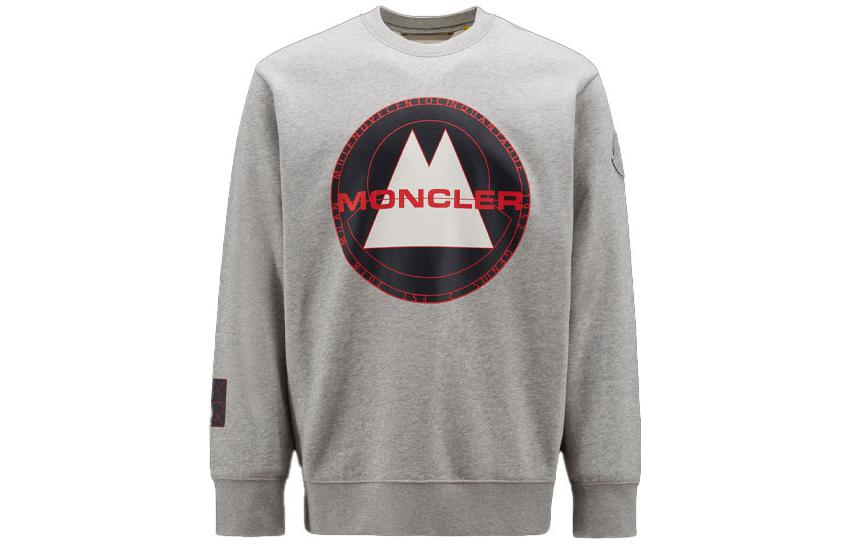 

Толстовка мужская серые Moncler, серый