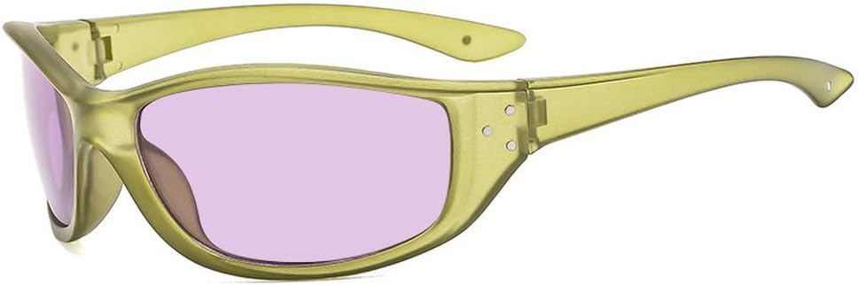 

Ретро-солнцезащитные очки «кошачий глаз» конфетных цветов для женщин, модные заклепки, для активного отдыха, панк-стиль, модные солнцезащитные очки для мужчин TKKTLLT, Green Purple