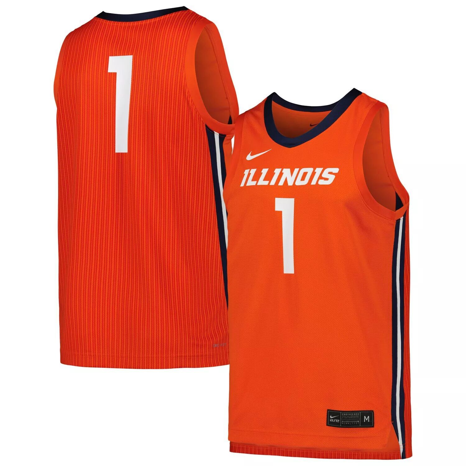 

Мужская баскетбольная майка оранжевого цвета Illinois Fighting Illini Replica Nike, Оранжевый, Мужская баскетбольная майка оранжевого цвета Illinois Fighting Illini Replica Nike