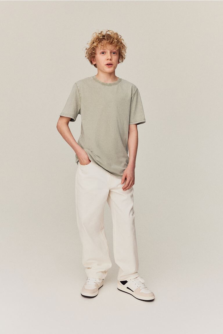 

Футболка H&M, хаки