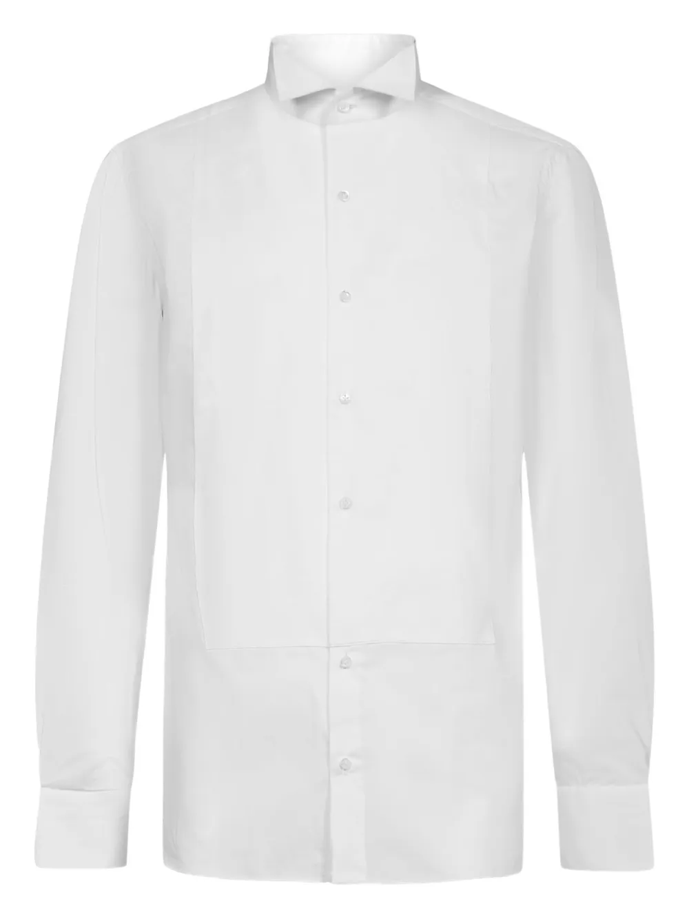 

Хлопковая рубашка Luigi Borrelli, белый