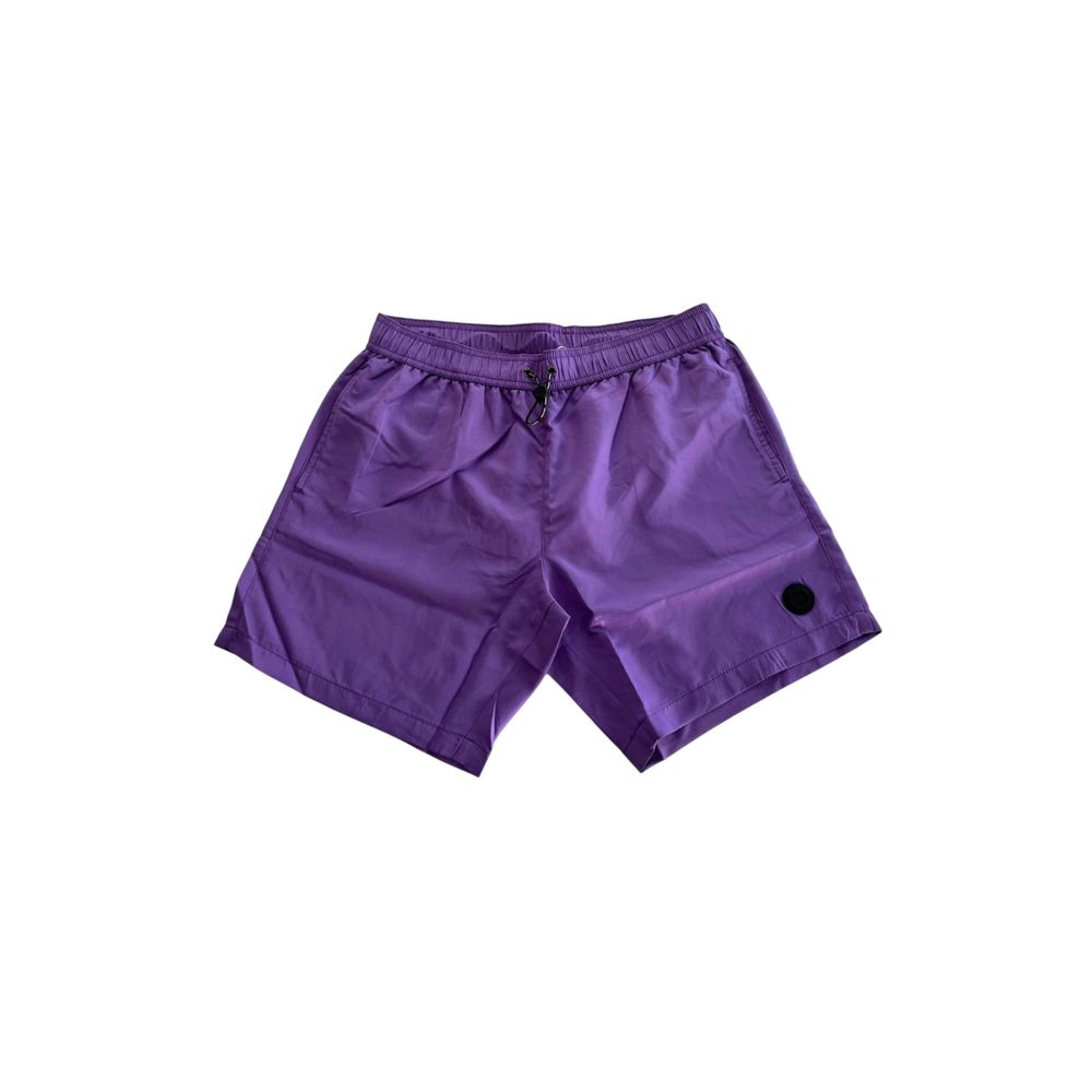 

Фиолетовые полиэстер мужские шорты для плавания Trussardi Beachwear, Purple