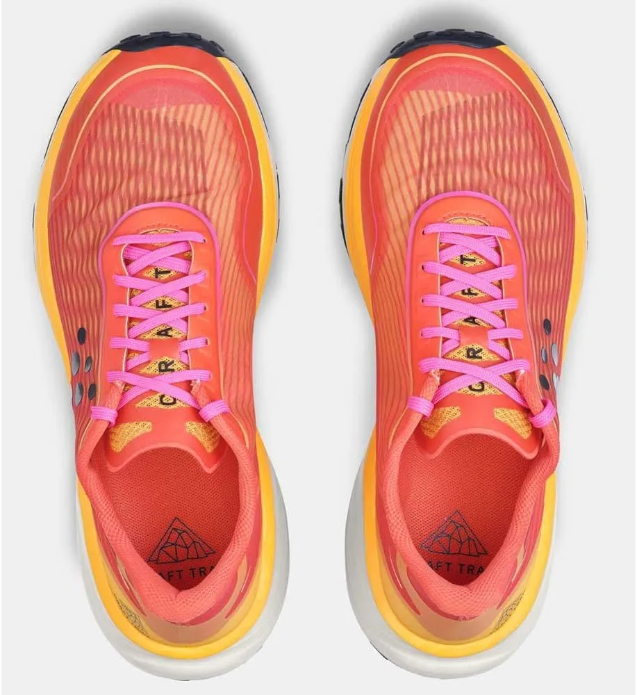 Мужские кроссовки CRAFT Pure Trail Training Shoes оранжевого цвета — фото 4