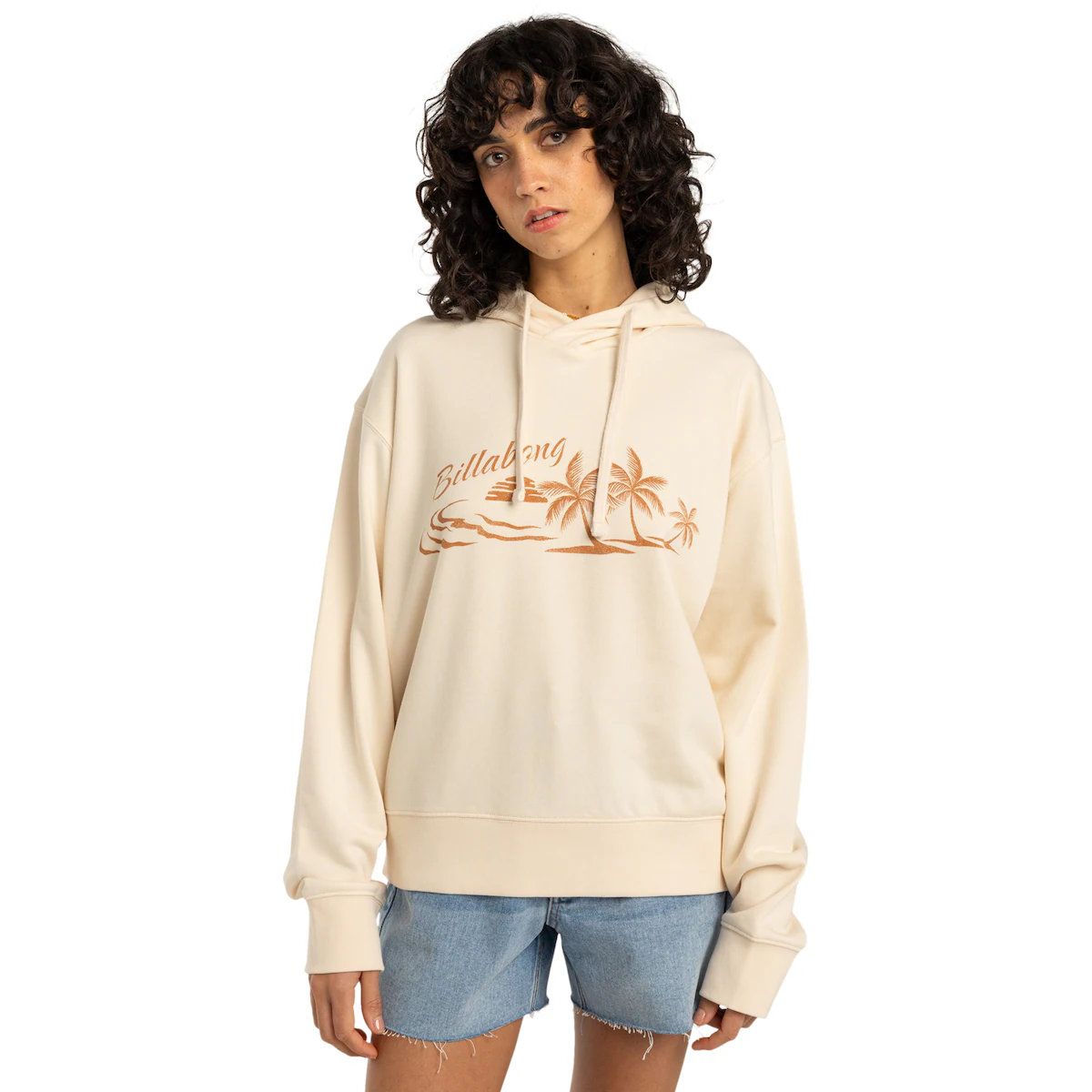 

Женская толстовка Beach Tropics Billabong, белый