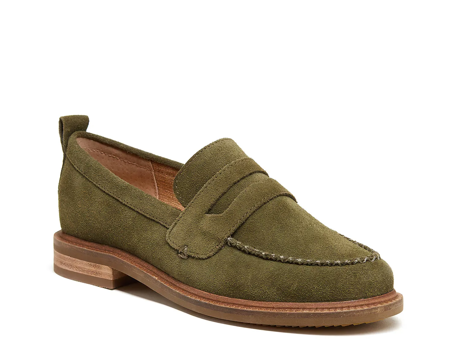 

Лоферы Lens Loafer Kelsi Dagger Brooklyn, оливково-зеленый