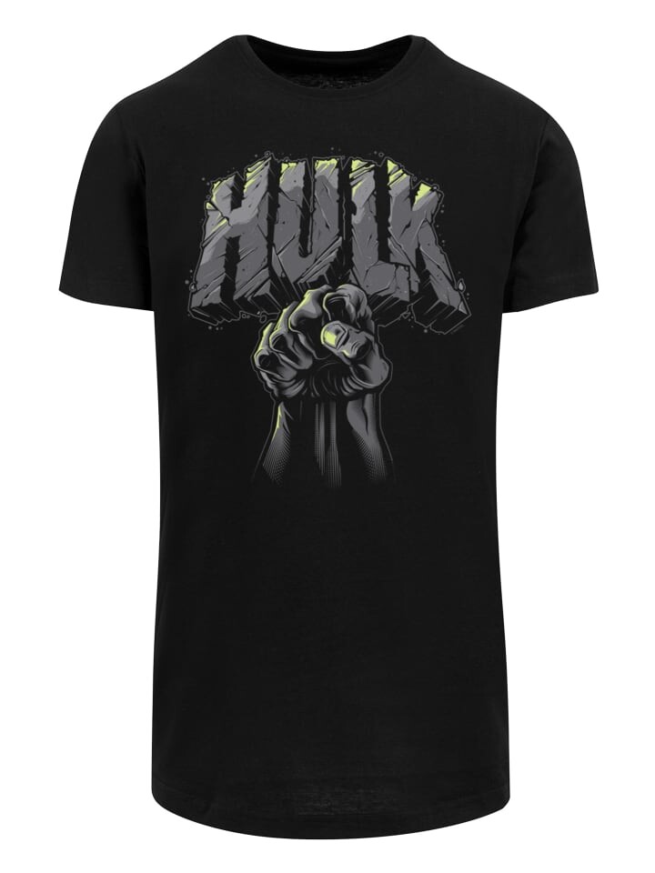 

Футболка F4NT4STIC Marvel Superhelden Hulk Punch Logo, черный