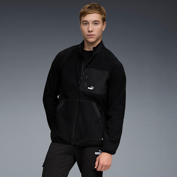 

Мужская флисовая куртка Polar Fleece Puma, черный