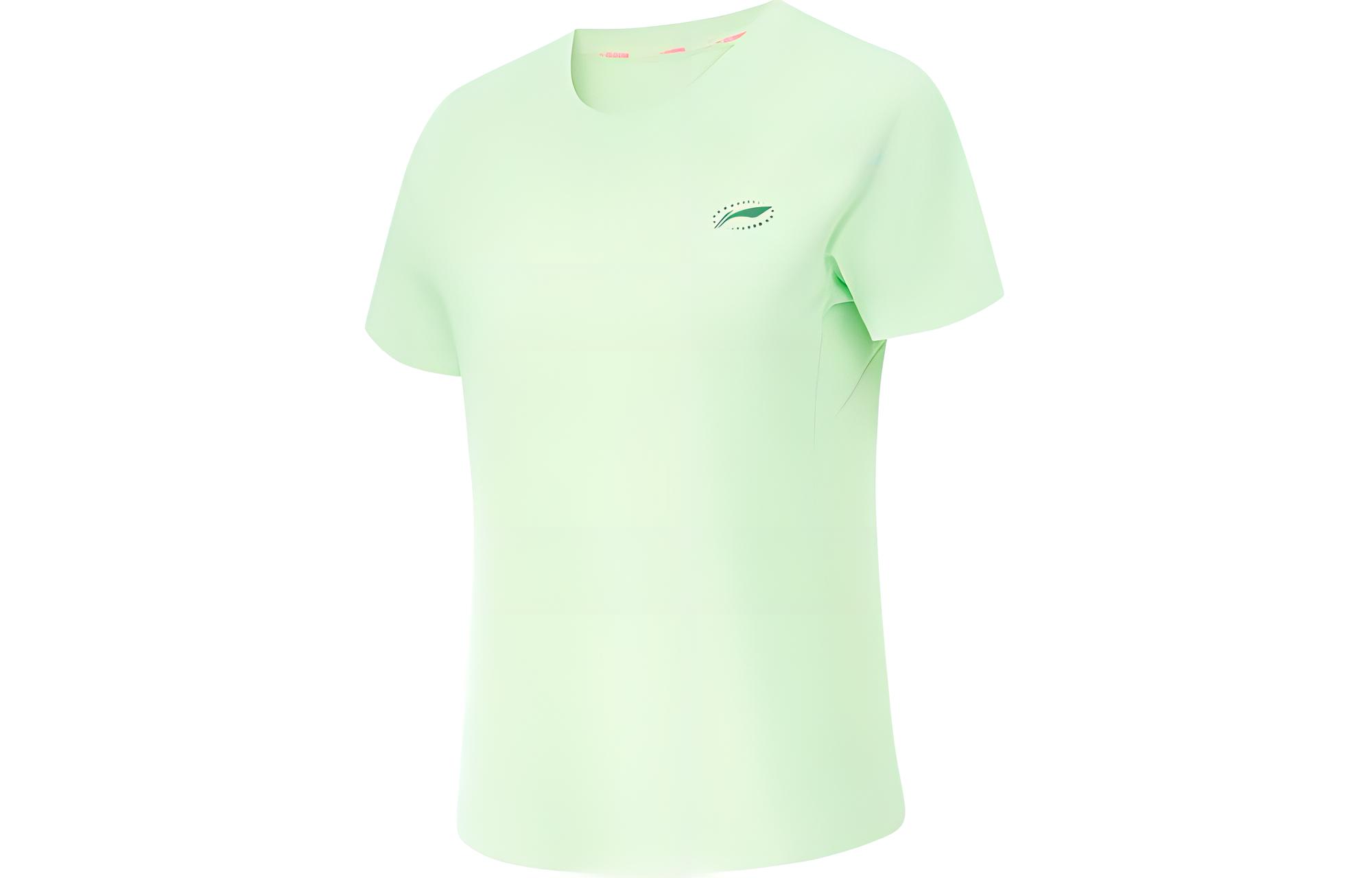 

Футболка с рукавом реглан Li-Ning для женщин, цвет Mystic Fruit Green