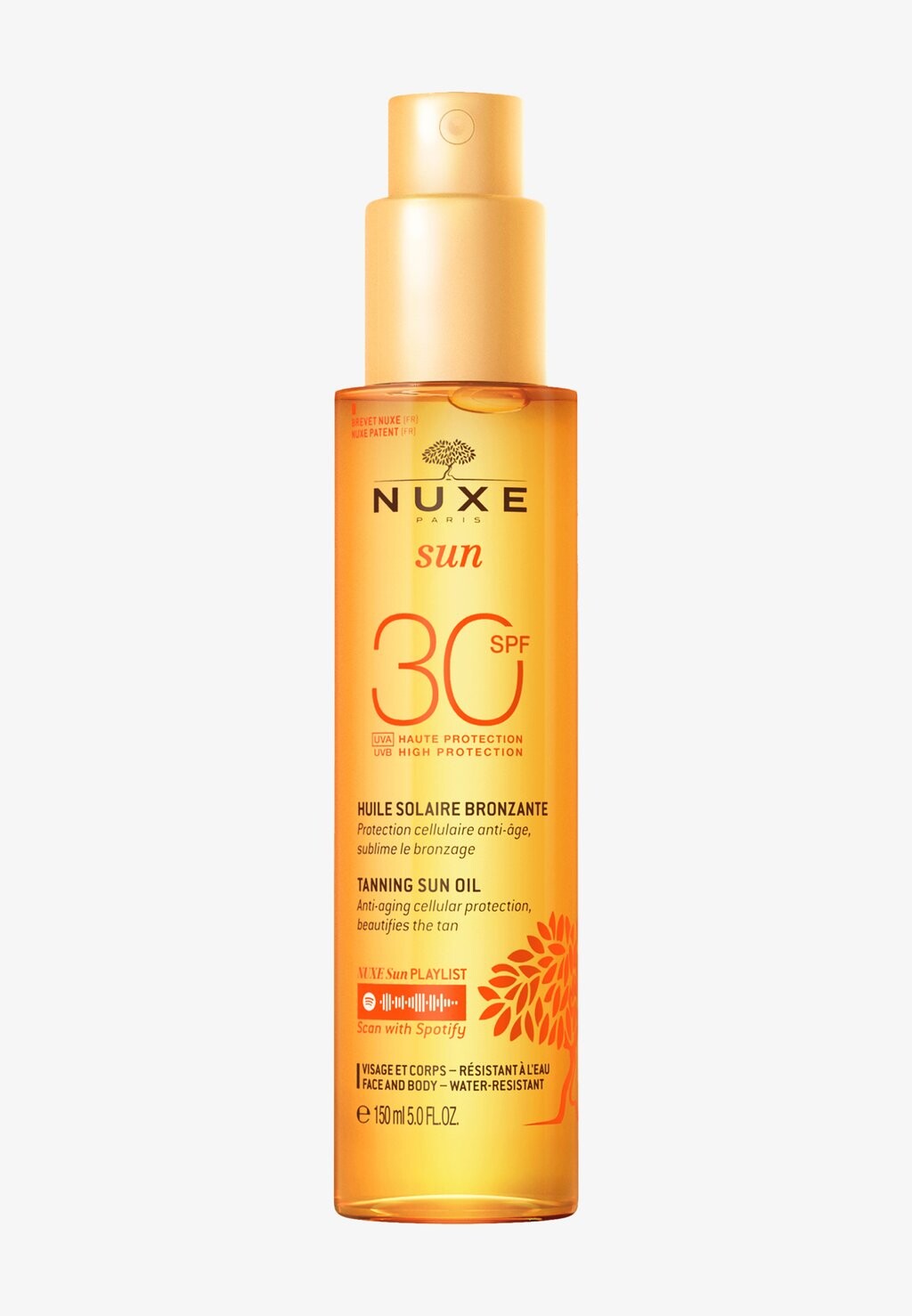 

Защита от солнца NUXE SUN TANNING OIL FOR FACE AND BODY HIGH PROTECTION SPF 30