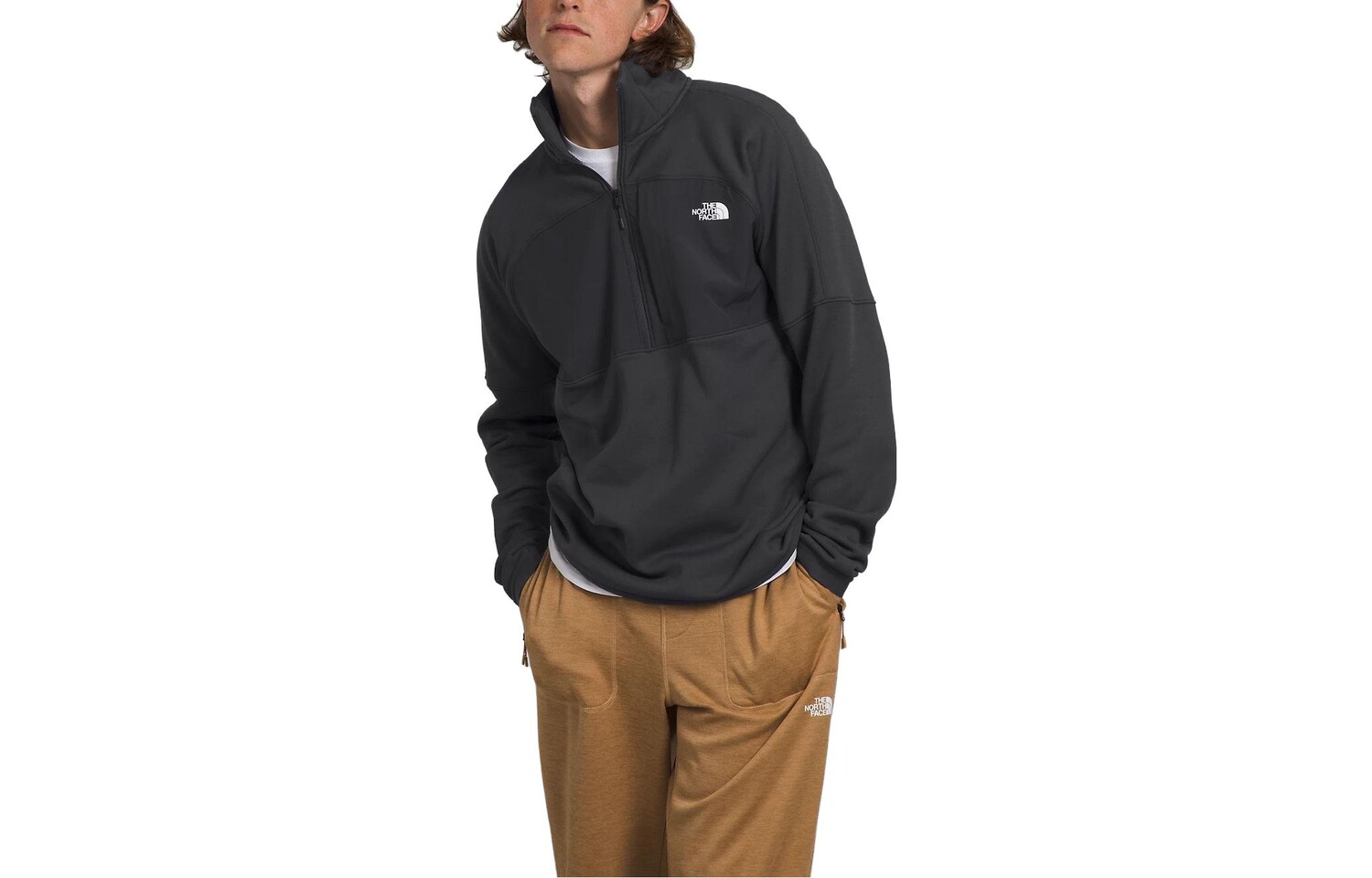 

Толстовка мужская асфальтово-серая The North Face, серый