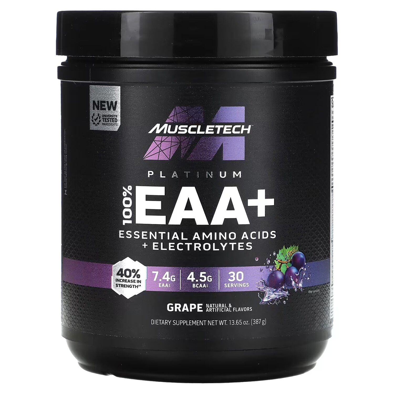 

MuscleTech Platinum 100% EAA+ виноград, 13,65 унций (387 г)