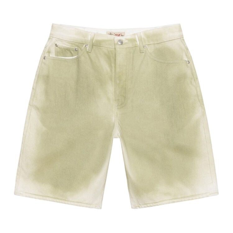 

Шорты Stussy Spray Dye Big Ol' Short, оливковый