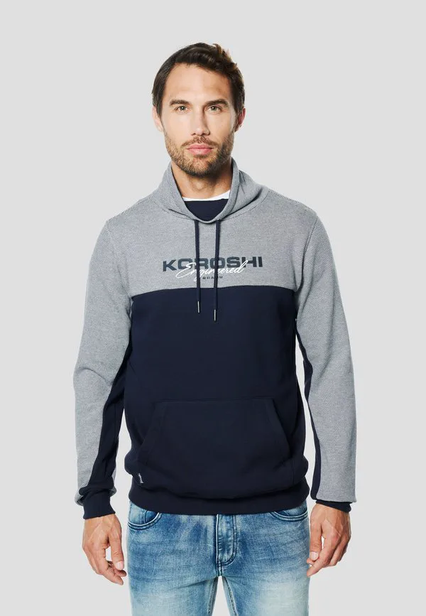 

Толстовка с высоким воротником Koroshi, Navy, Синий, Толстовка с высоким воротником Koroshi, Navy