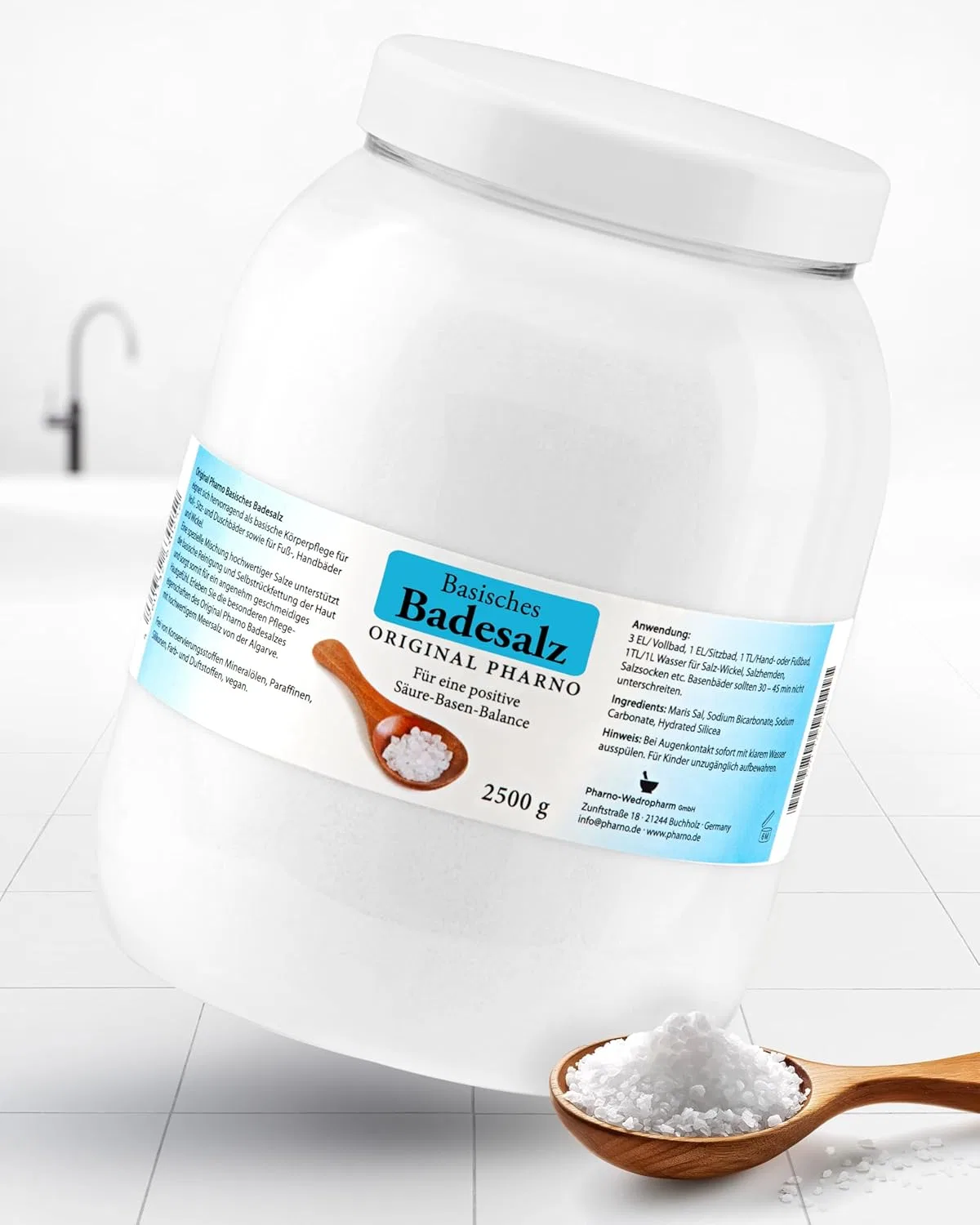 Основная соль для ванн «Basic Bath Salt» от Pharno, 2500 г Original Pharno — фото 3