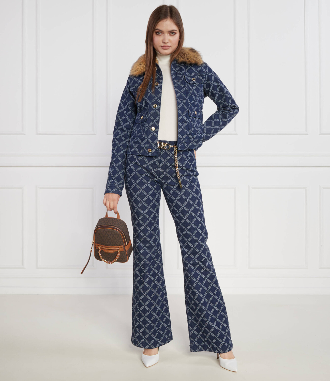 

Куртка Michael Kors Regular Fit, темно-синий