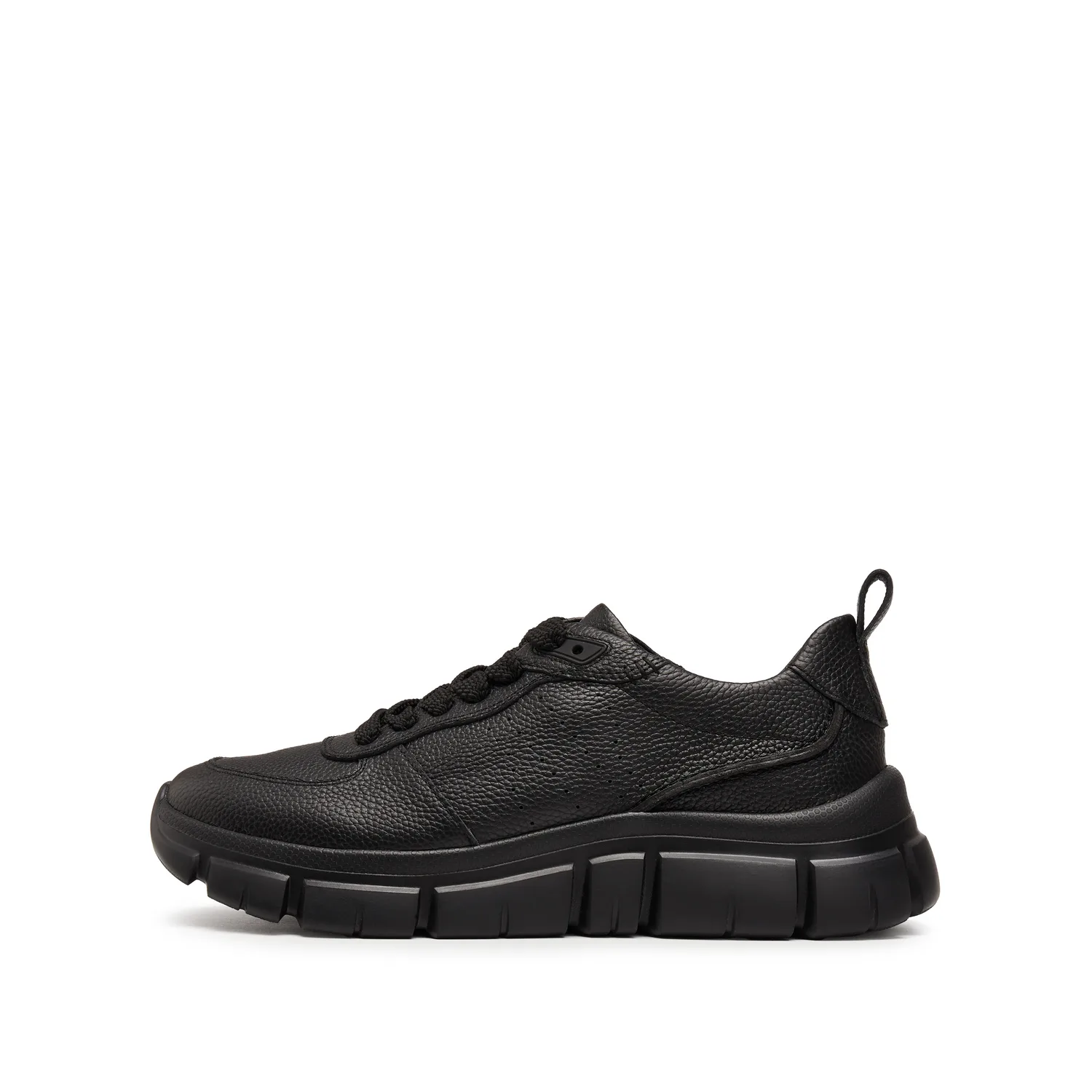 Кроссовки Casual Low Top Unisex из коровьей кожи Abrasion Resistant Staccato, cool черный