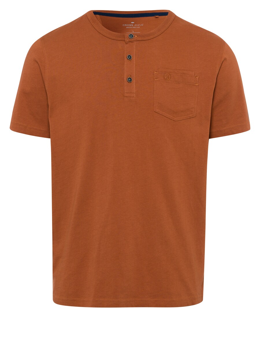 

Классическая футболка CROSS JEANS Shirt, цвет dark orange