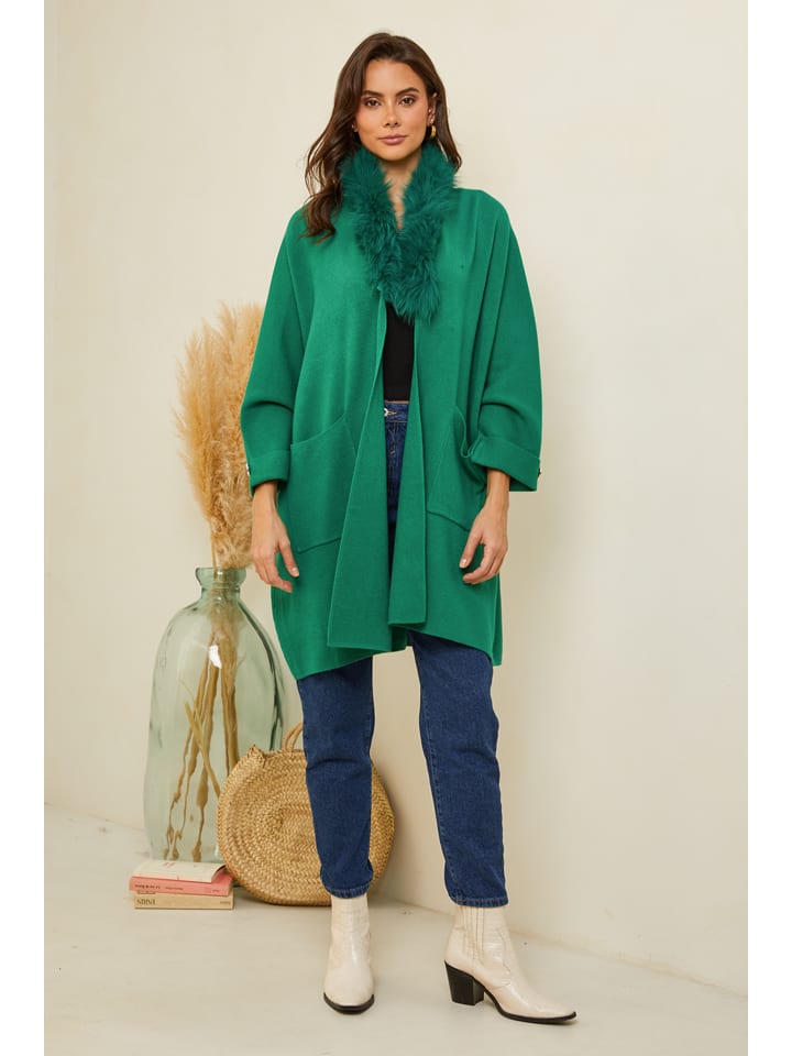

Кардиган Soft Cashmere Cardigan, зеленый