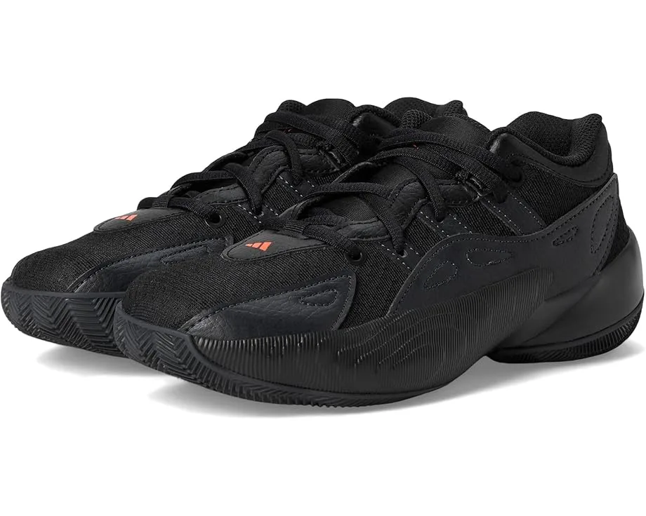 Кроссовки Adidas Kids Trae Unlimited (Little Kid), Black/Carbon/Solar Red