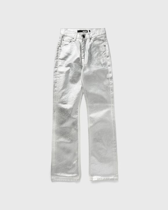

Джинсы Rotate Birger Christensen Coated Denim Pants, цвет white alyssum