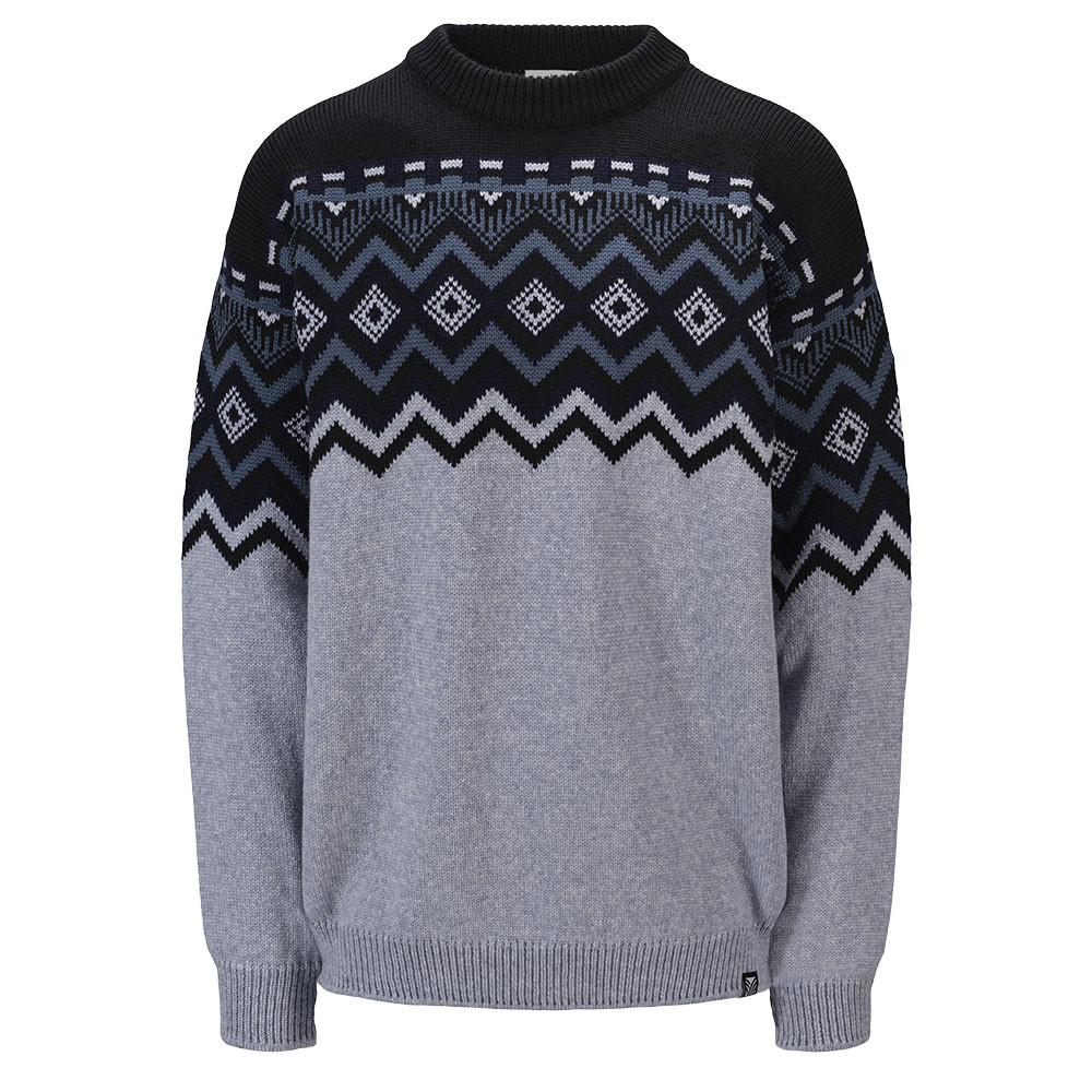 

Свитер Dale ofНорвегия Randaberg (мужской), Light Blue Melange/Black/Steel