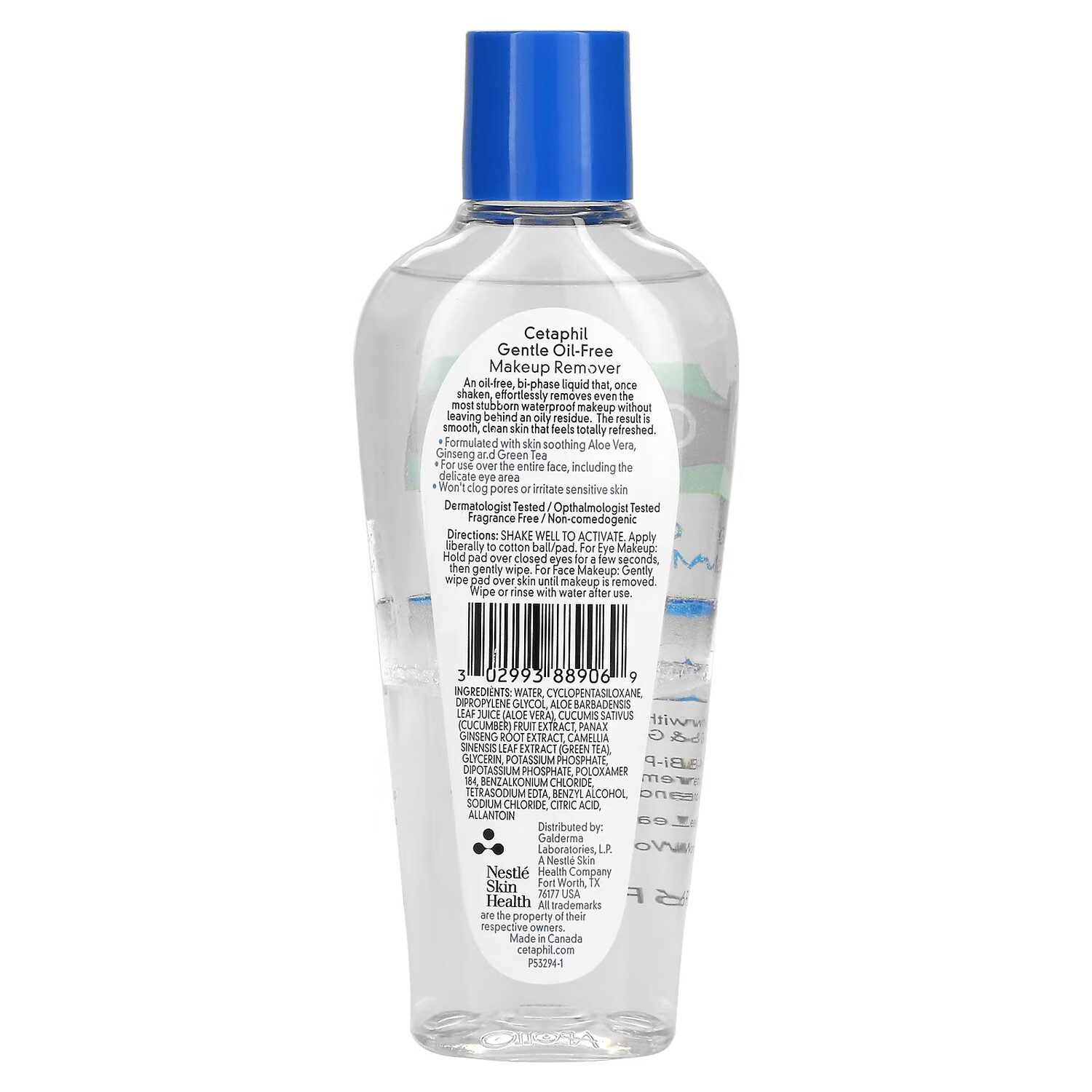 Средство для снятия макияжа Cetaphil — Средство безмасляное для снятия макияжа, 177 мл — фото 2